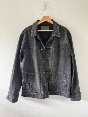 Taylor Stitch The Dispatch Jacket in Black  Wash Selvage Denim Size Medium